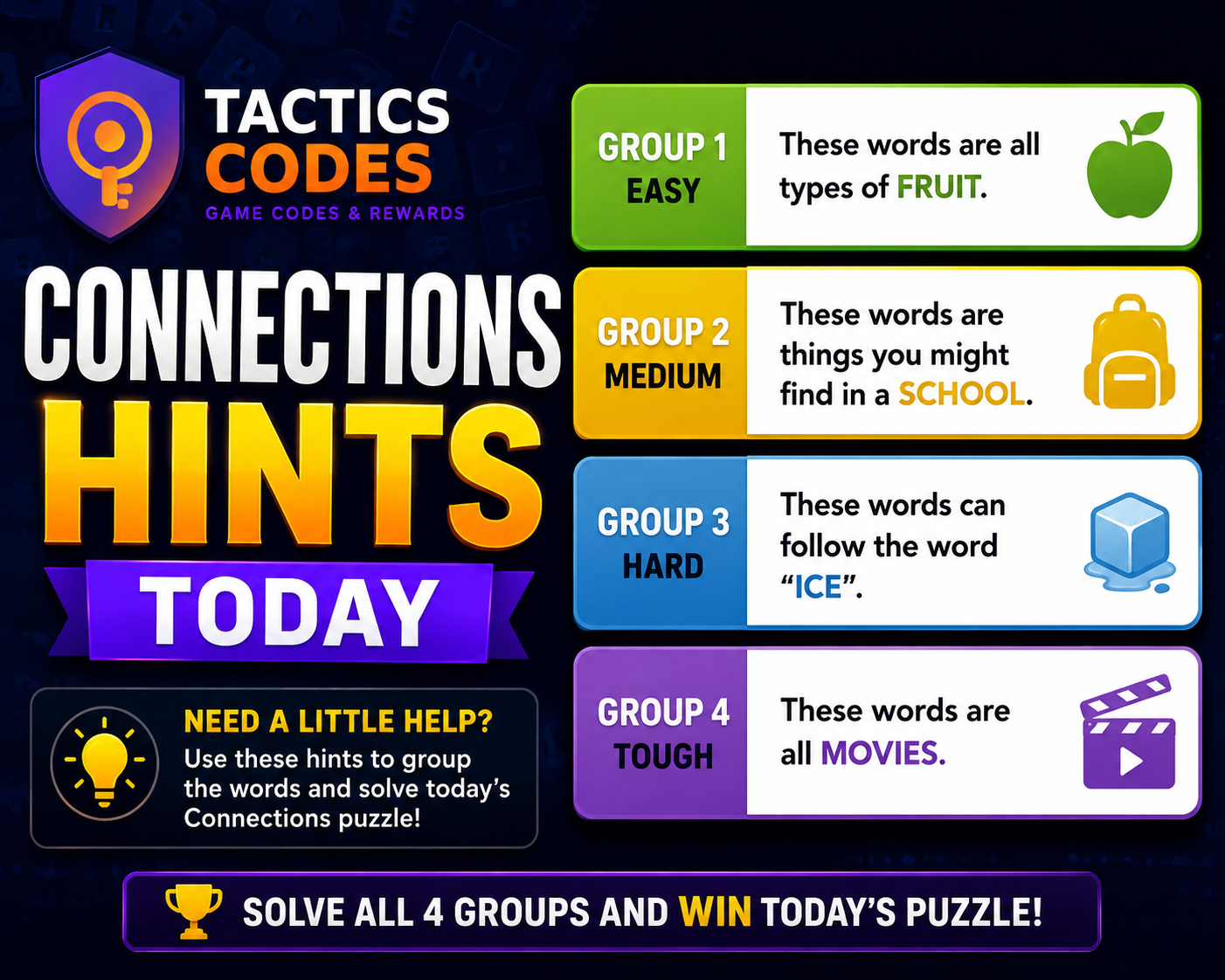 Connections Hints Today
