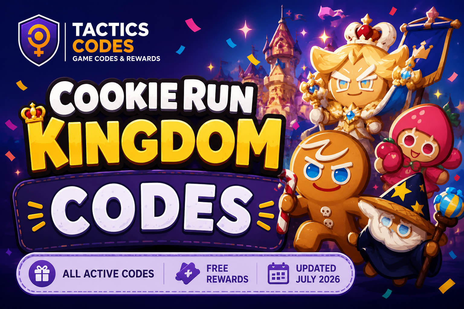 Cookie Run Kingdom Codes