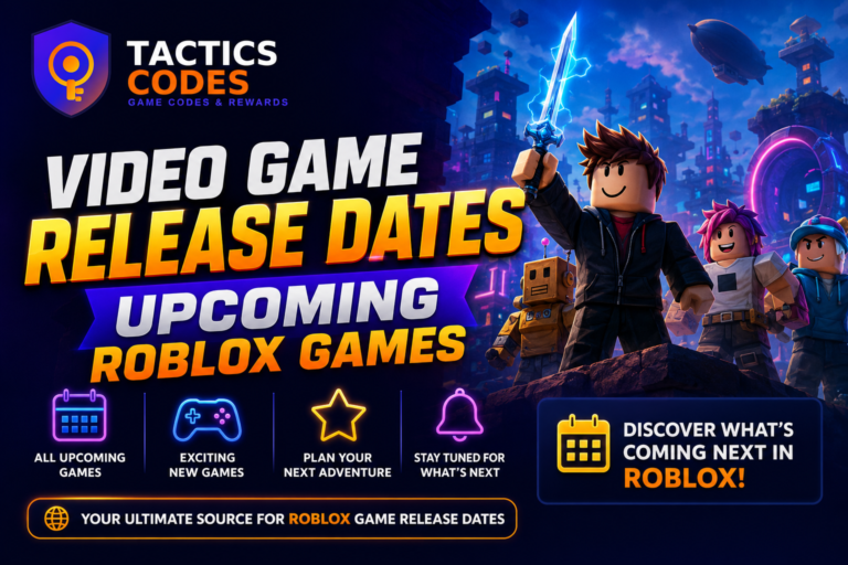 Video Game Release Dates