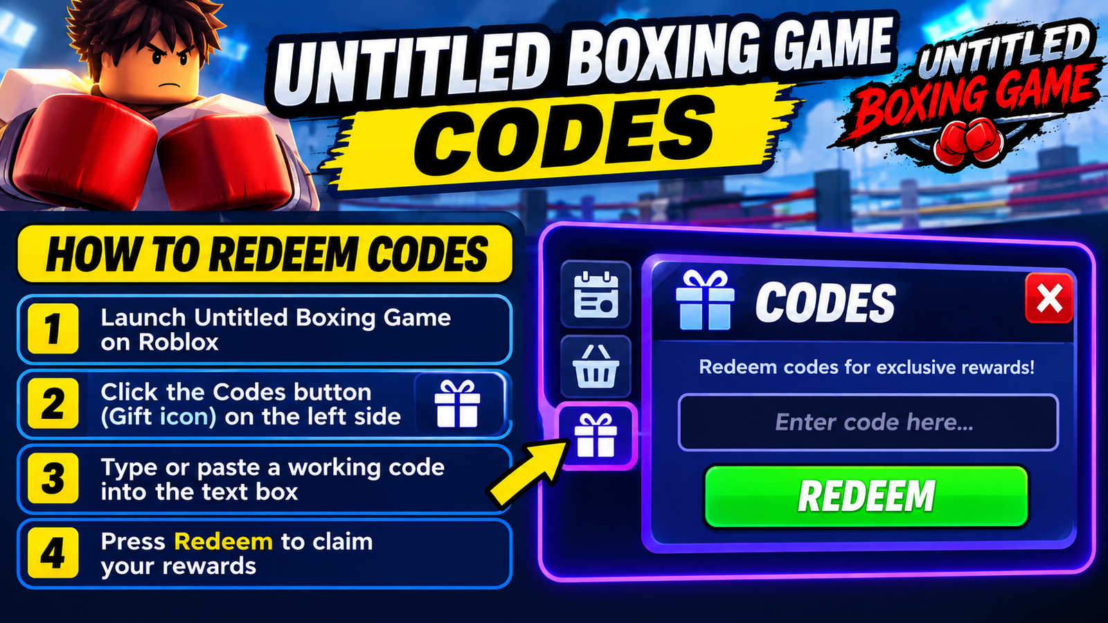 untitled boxing game codes